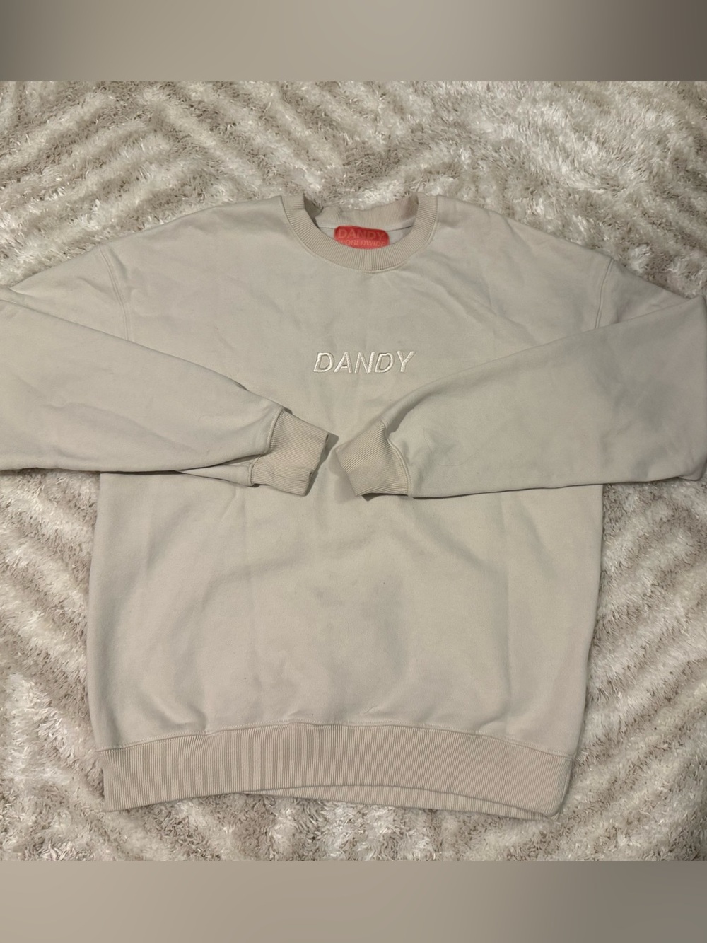 Dandy Worldwide Let'Small Watch the Sunset Crewneck Sweatshirt Gray Small